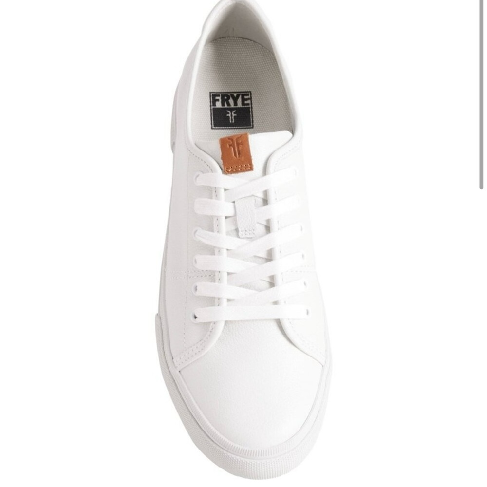 Frye White Sneakers Leather